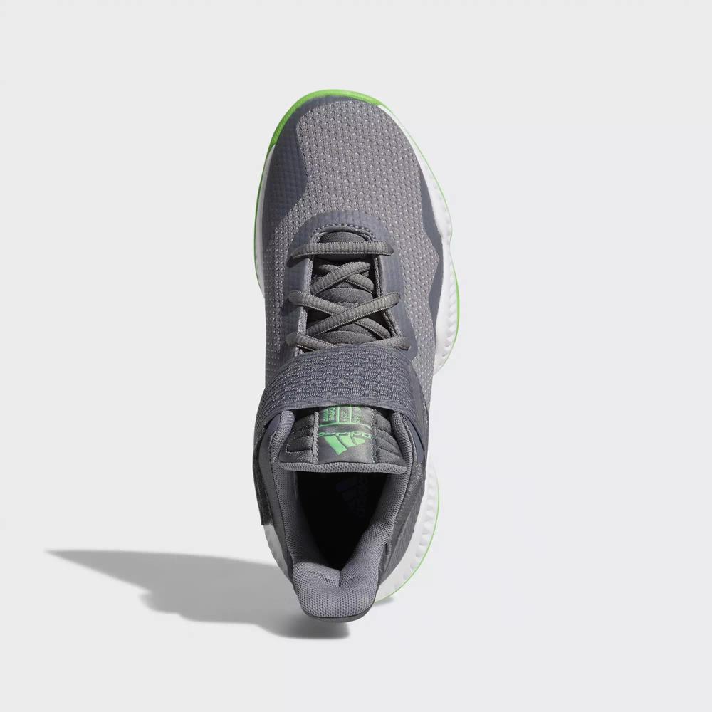 Adidas Explosive Bounce 2018 Tenis De Basketball Grises Para Niña (MX-89737)